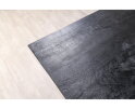 Eettafel Florence rechthoek facetrand 180x100 cm gezandstraald - Zwart